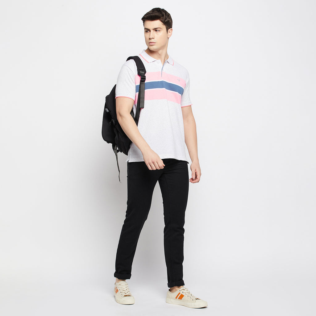 Duke Urban Men Half Sleeve Cotton T-shirt (LF5717)