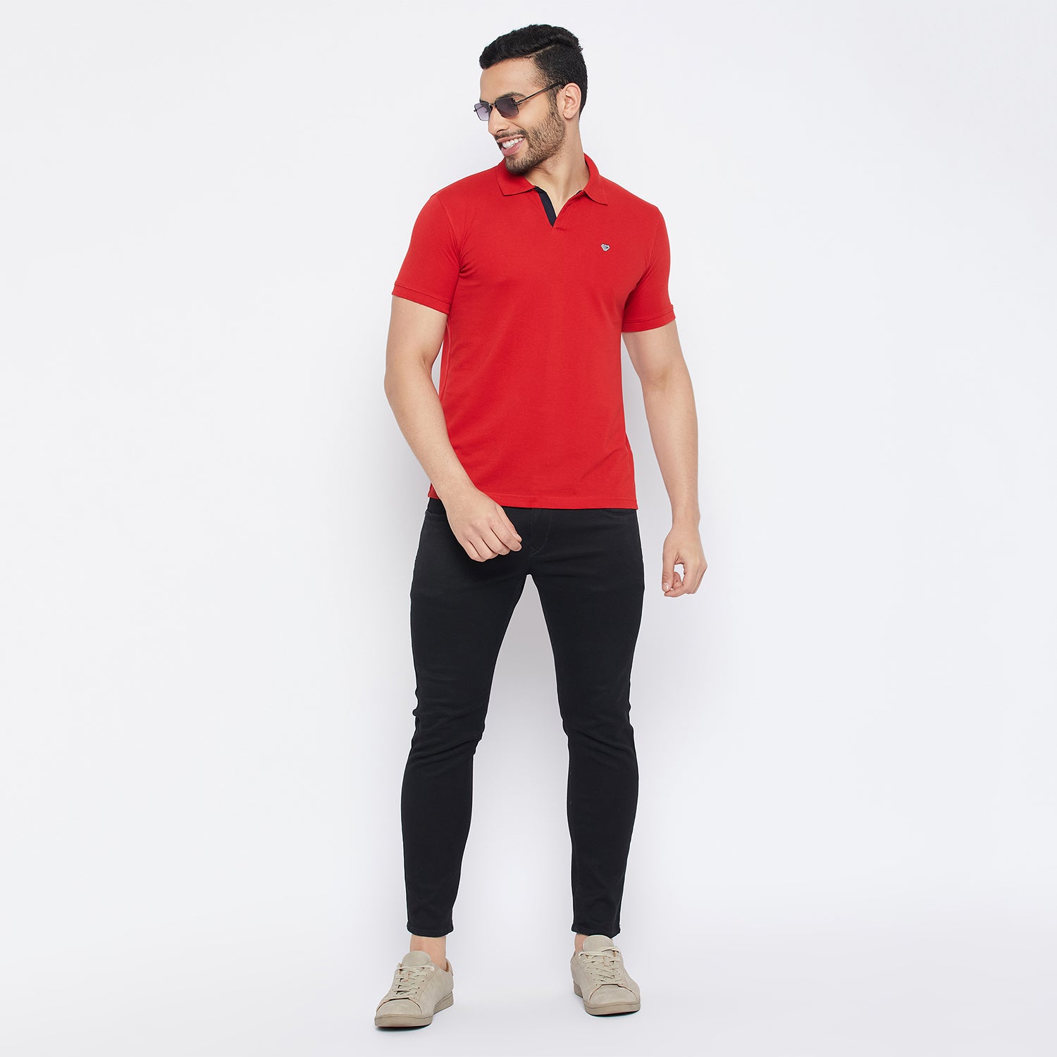 Duke Stardust Men Half Sleeve Cotton T-shirt (4700F)