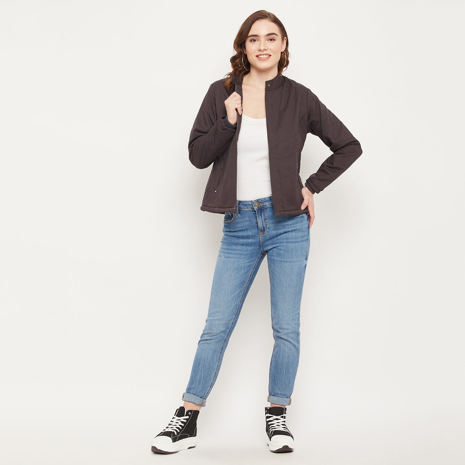 Duke Urban Women Full Sleeve Jacket (SDZ1972)