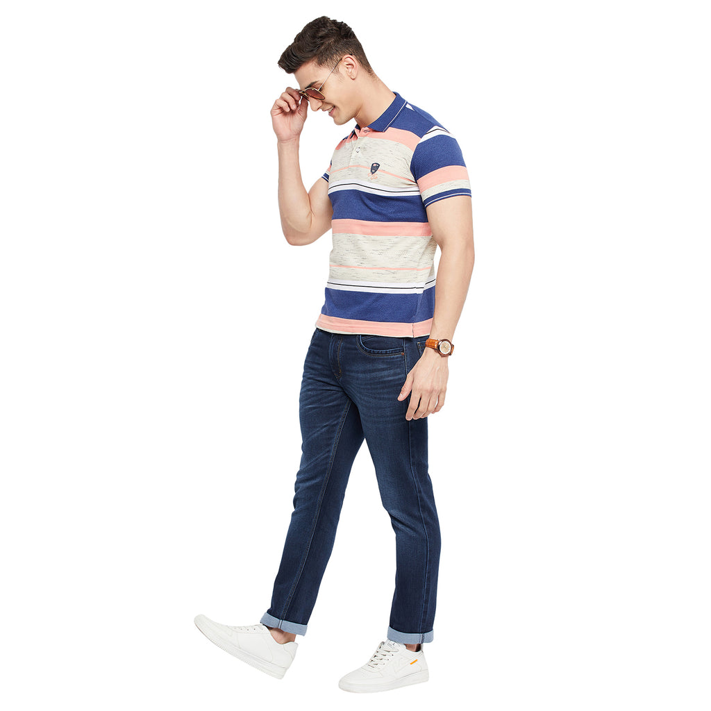 Duke Stardust Men Half Sleeve Cotton T-Shirt (LF4658)