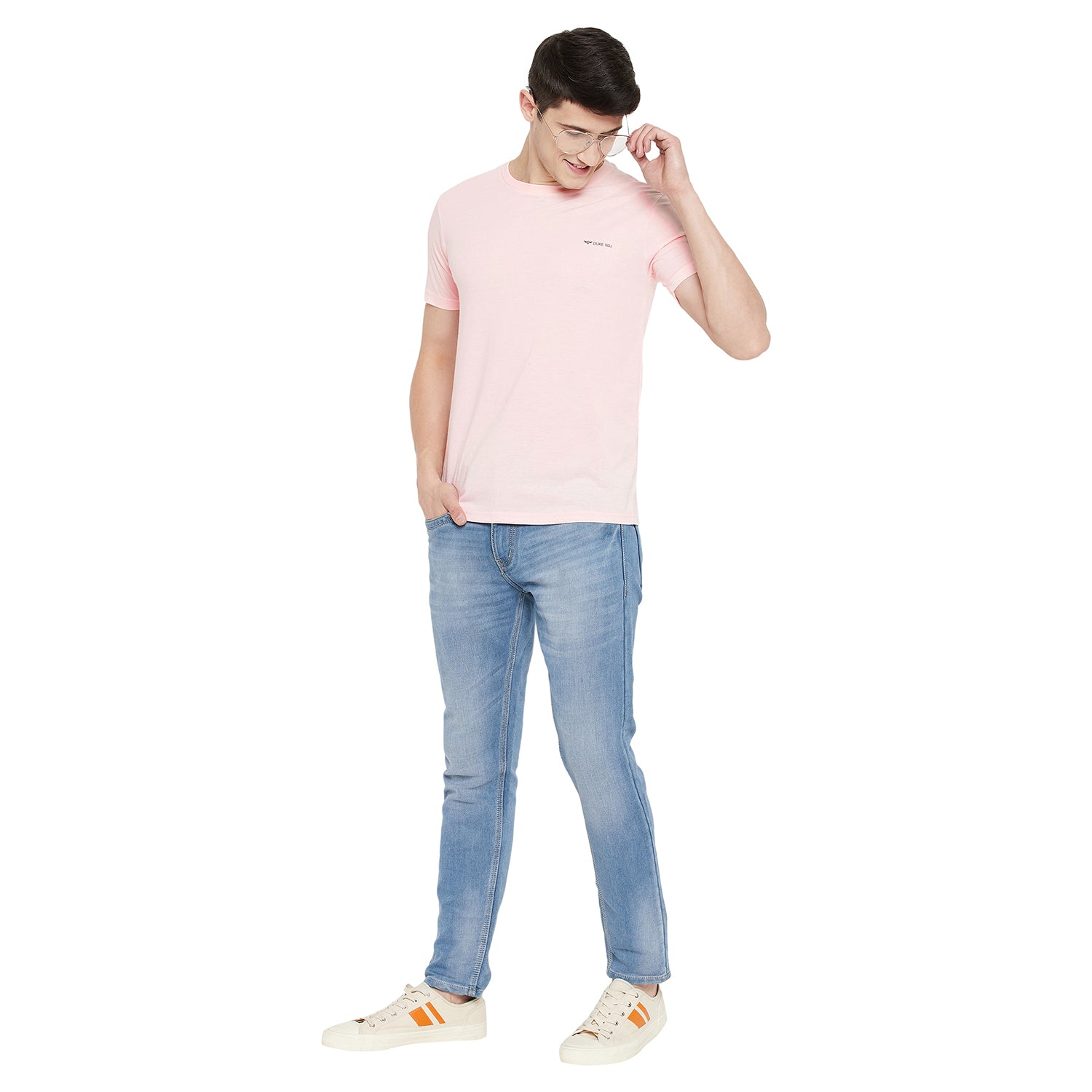 Duke Urban Men Half Sleeve Cotton T-shirt (ONSDVP38)