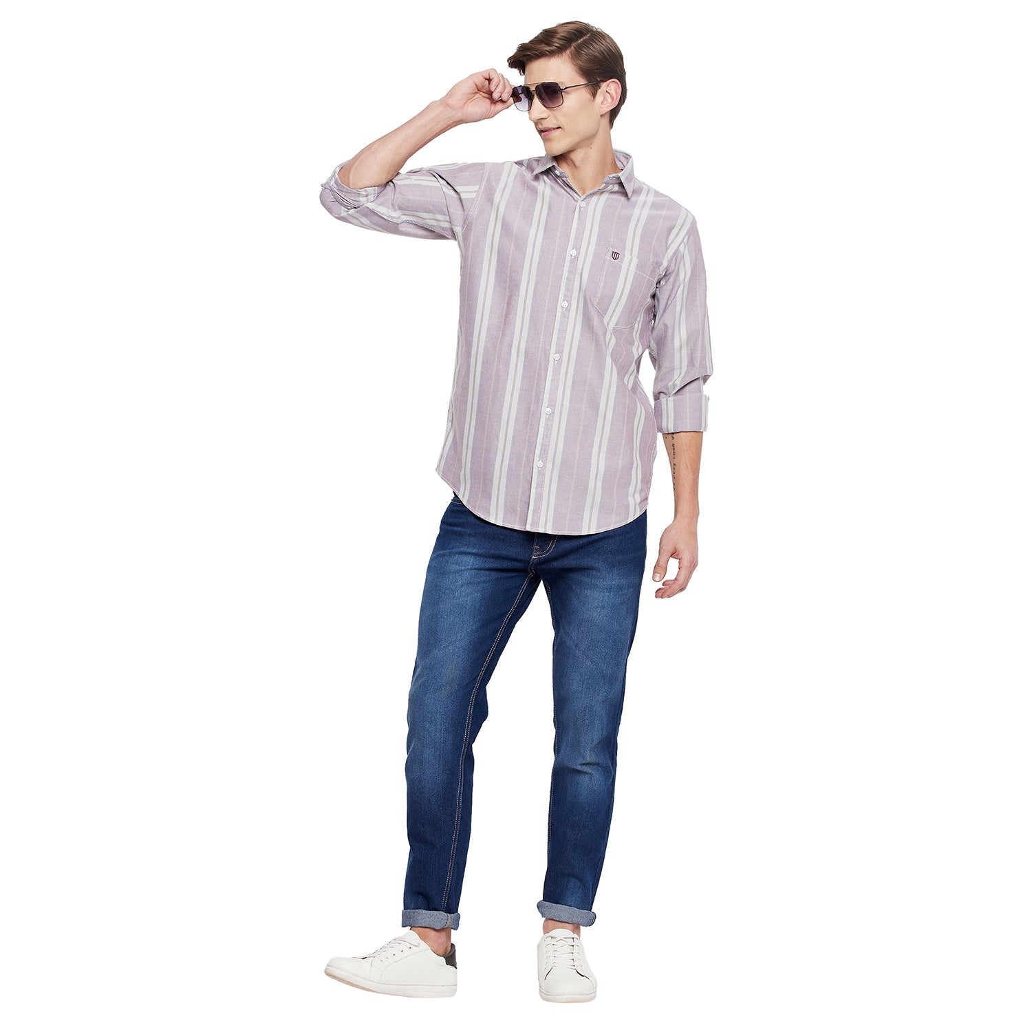 Duke Stardust Men Full Sleeve Cotton Shirt (SDO5STA)