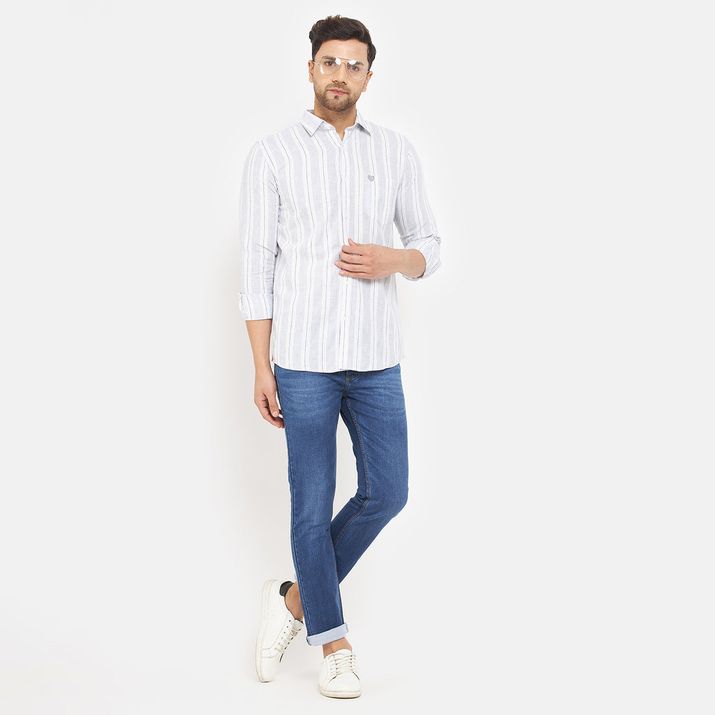 Duke Stardust Men Full Sleeve Cotton Shirt (SDO6CKP)