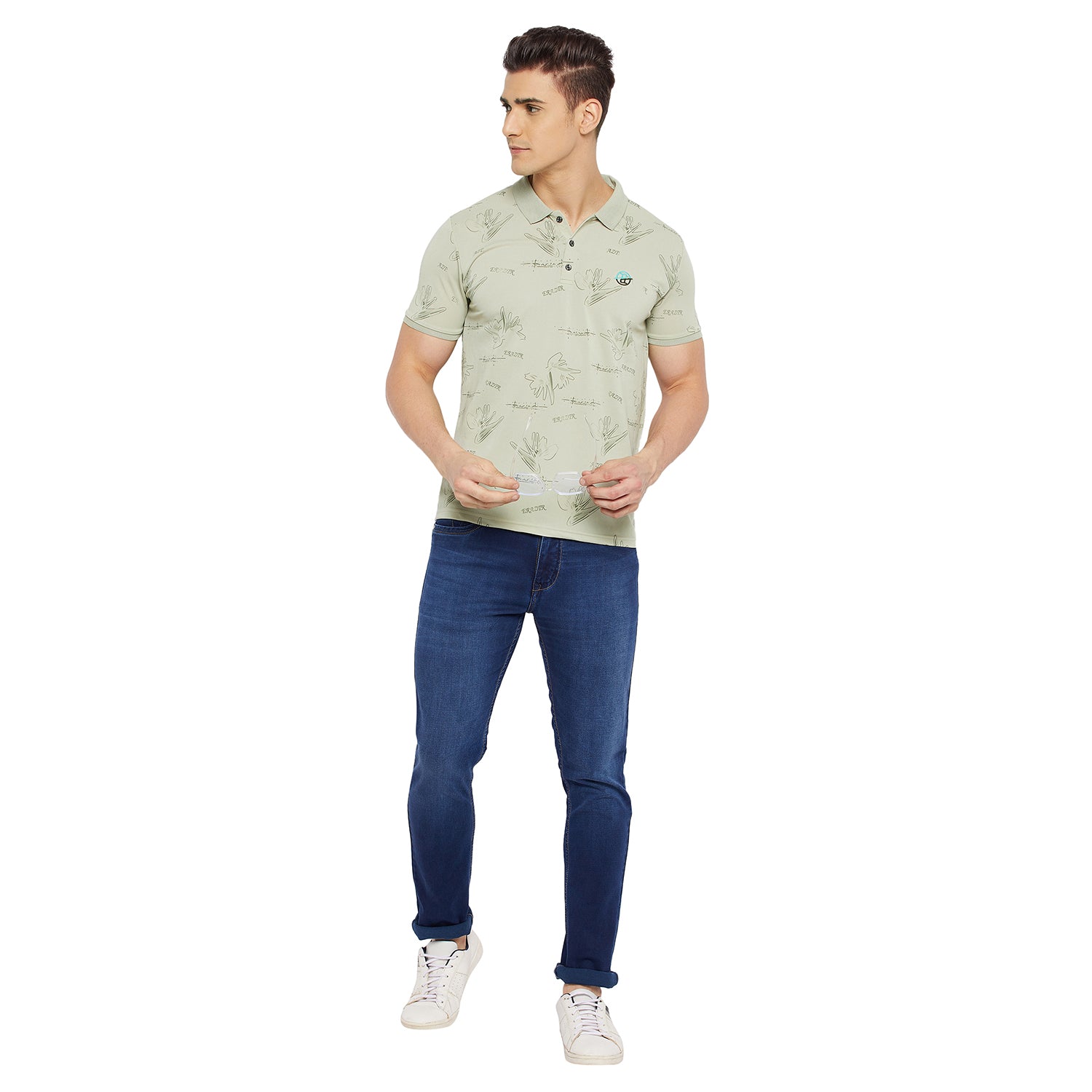 Duke Stardust Men Half Sleeve Cotton T-shirt (LF5031)