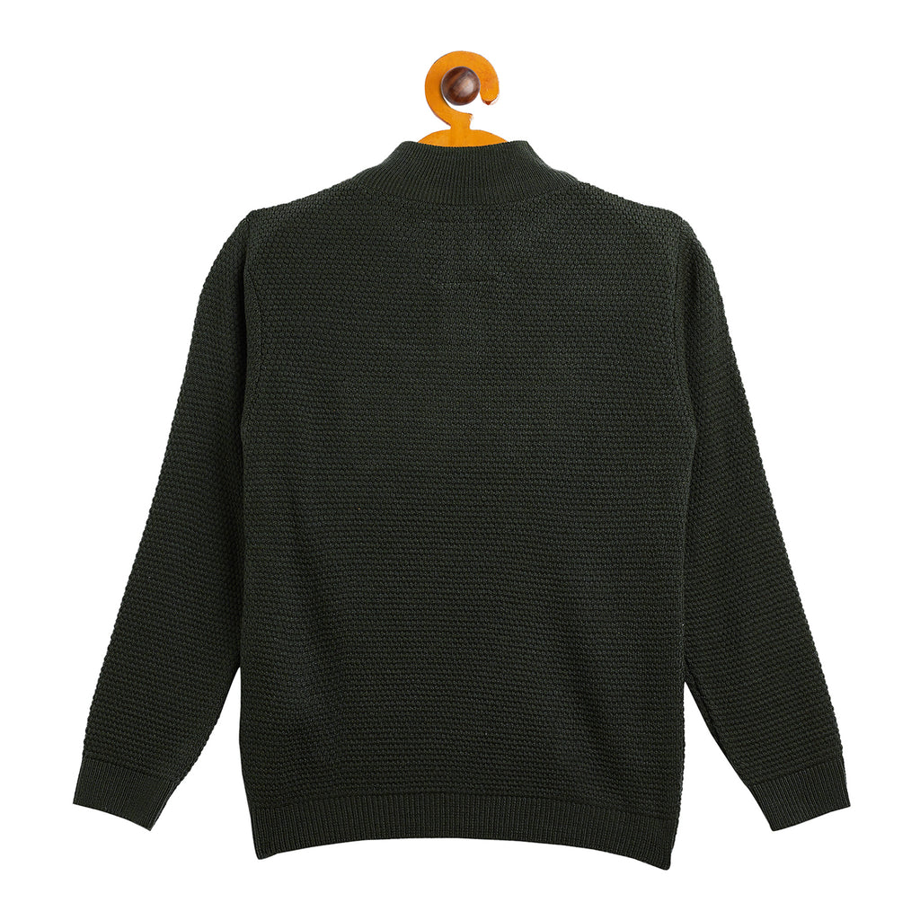 Duke Urban Boys Full Sleeve Button Placket Sweater (SDS3604)