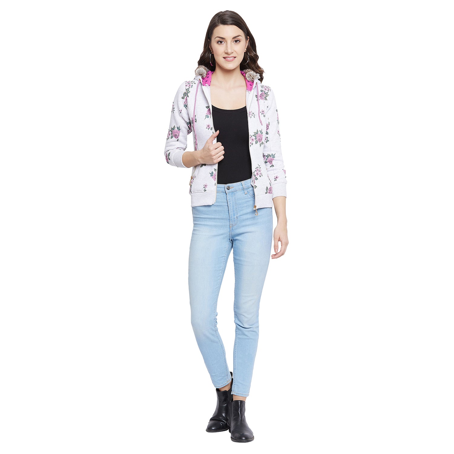 Duke Stardust Women Hooded Sweatshirt (LFX752)