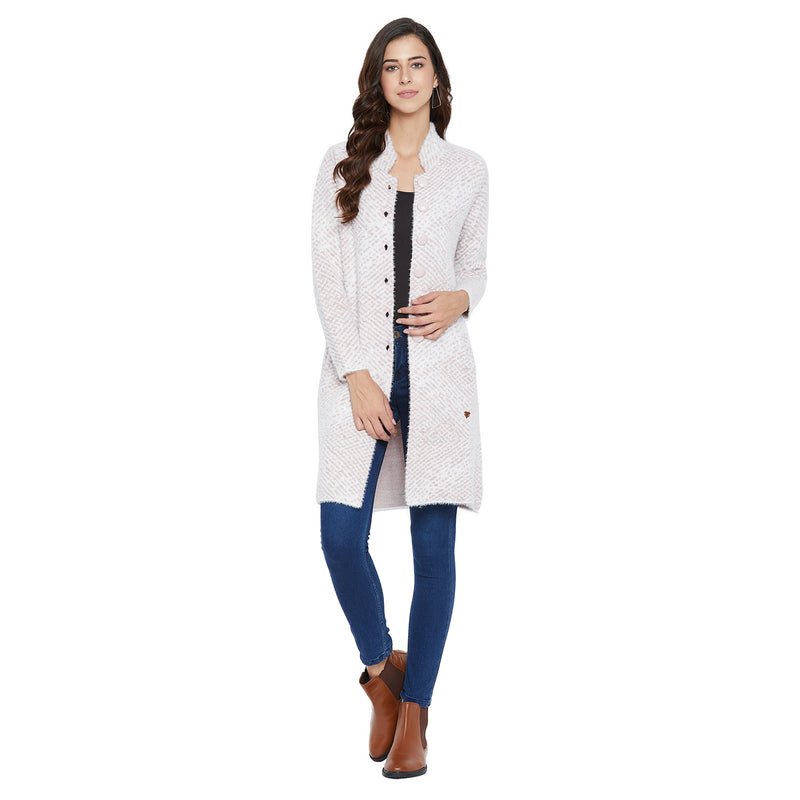 Duke Urban Women Full Sleeve Long Cardigan (SDS974)