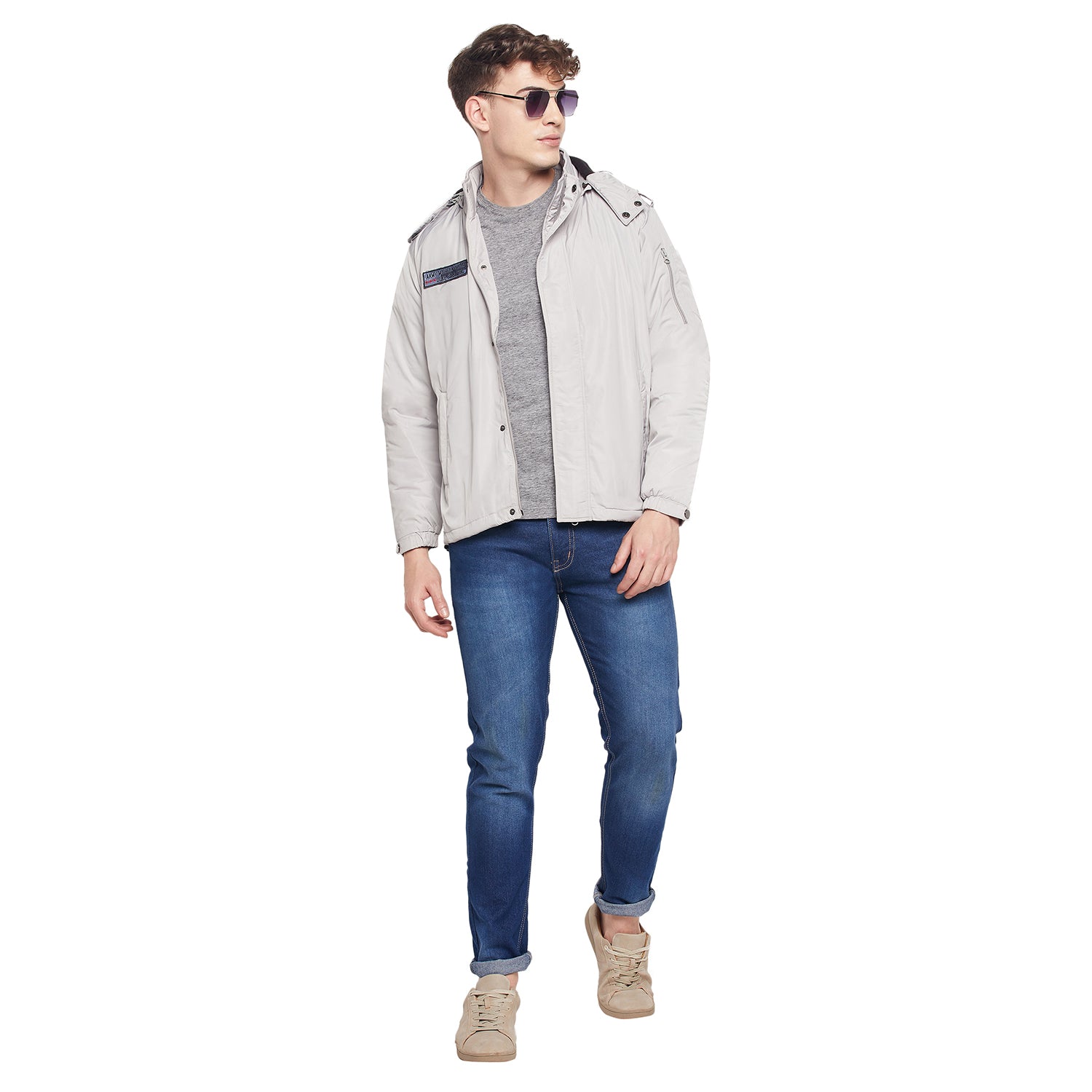 Duke Urban Men Full Sleeve Hooded Jacket (SDZ870)