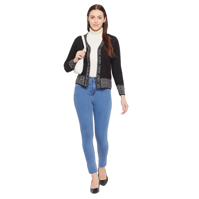 Duke Urban Women Full Sleeve Cardigan (SDS9623)