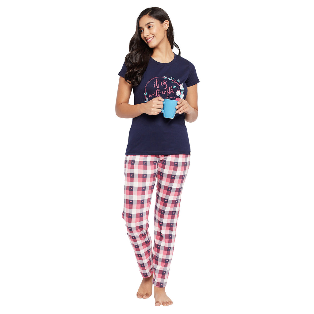 Duke Stardust Women Printed Top & Lower Set (LFX854)