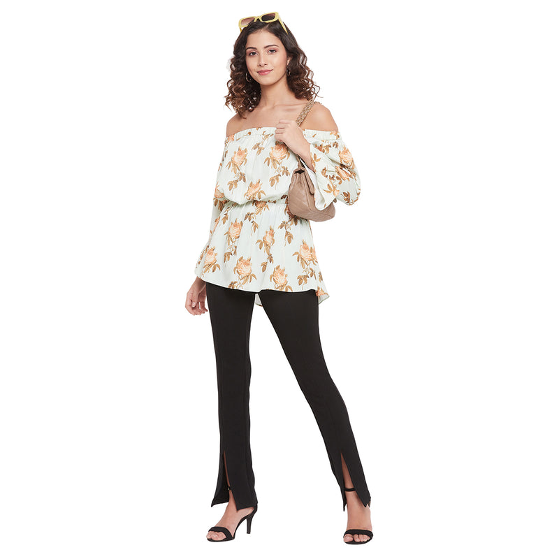 Duke Urban Off Shoulder Lady Top (SDX3216)