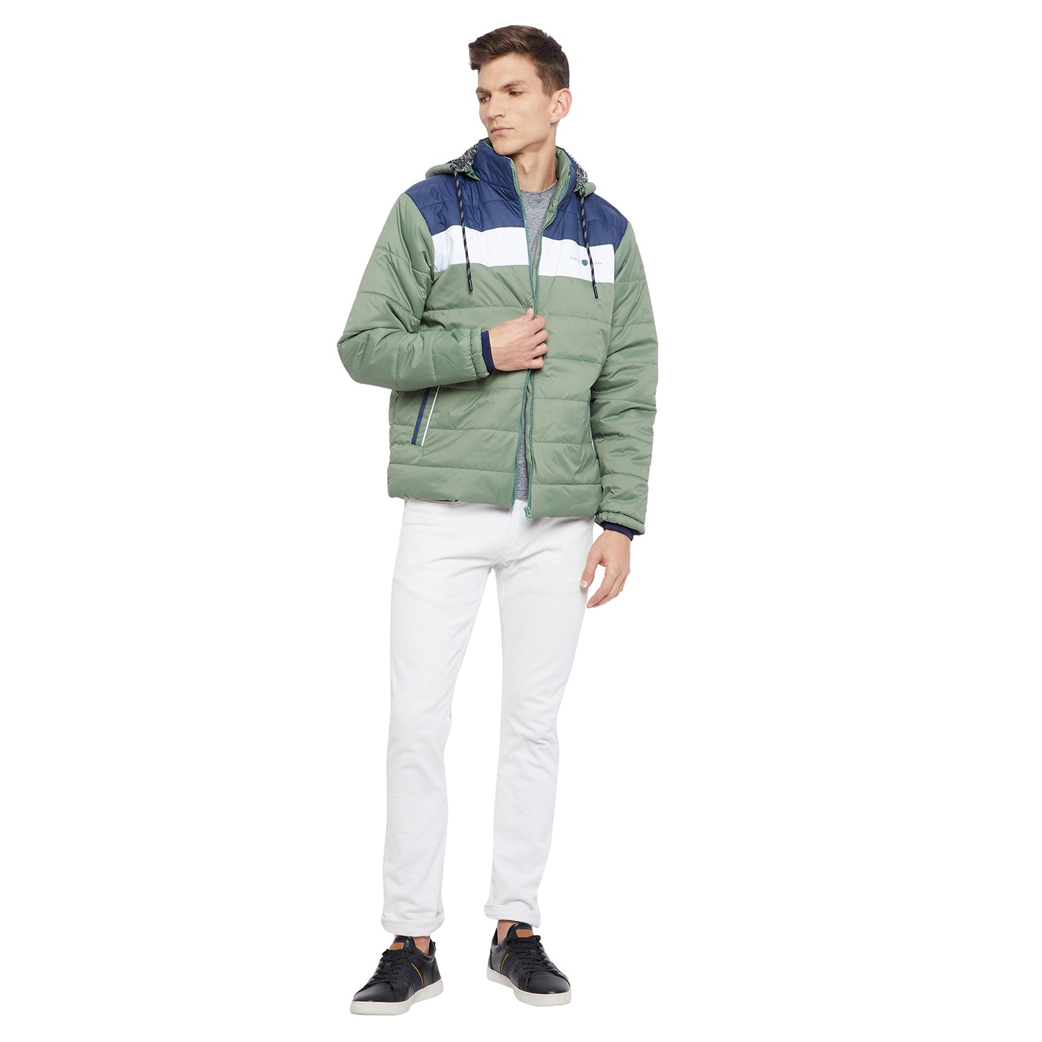 Duke Urban Men Full Sleeve Quilted Jacket (SDZ882)