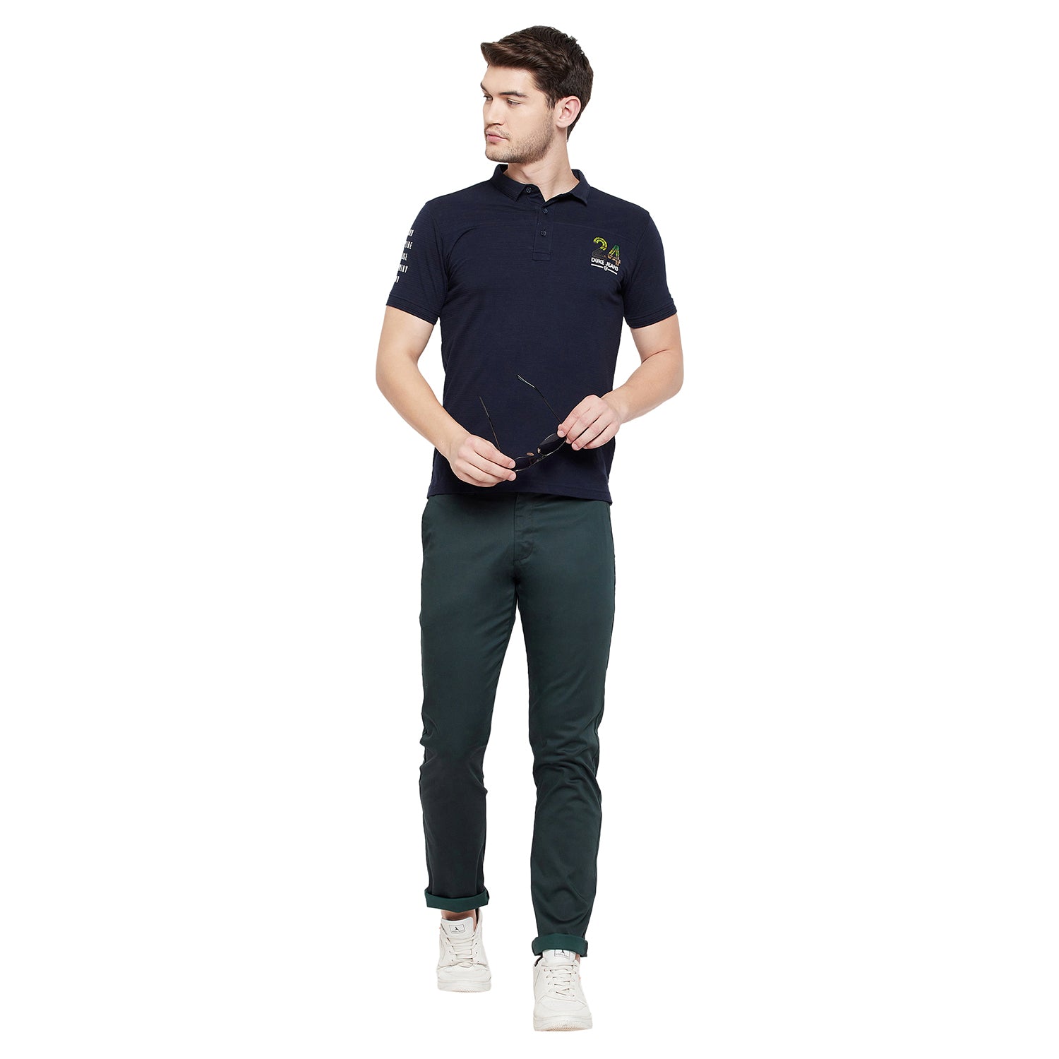Duke Urban Men Slim Fit Trousers (SDT4523R)