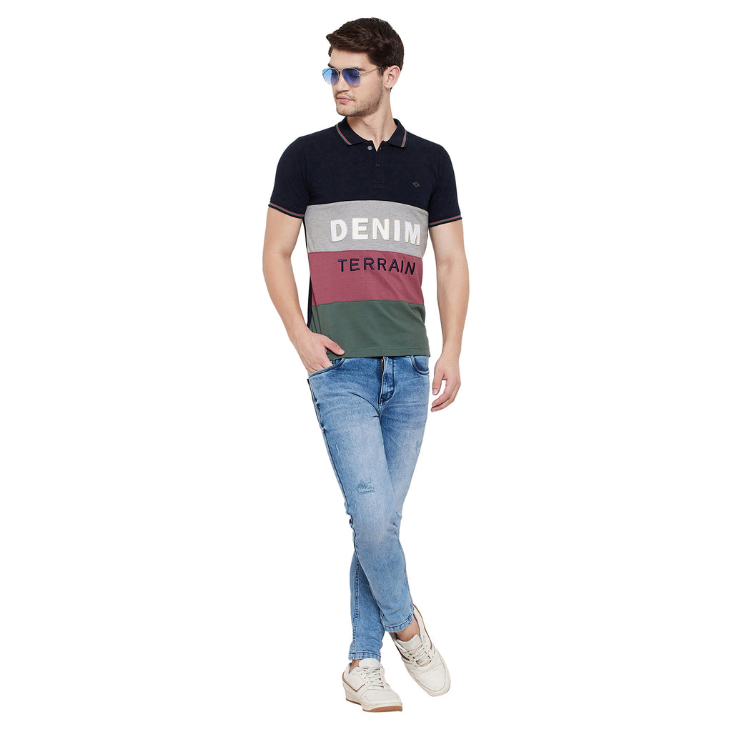 Duke Stardust Men Half Sleeve Cotton T-shirt (LQ3763)