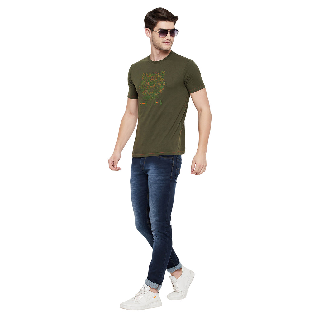 Duke Stardust Men Half Sleeve Cotton T-shirt (LQ3906)