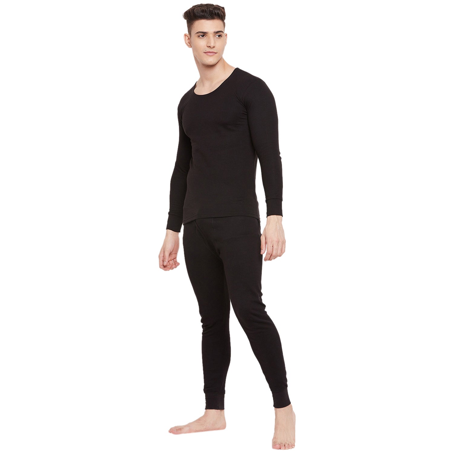 Duke Stardust Men Full Sleeve Top Thermal (D1BK-G)