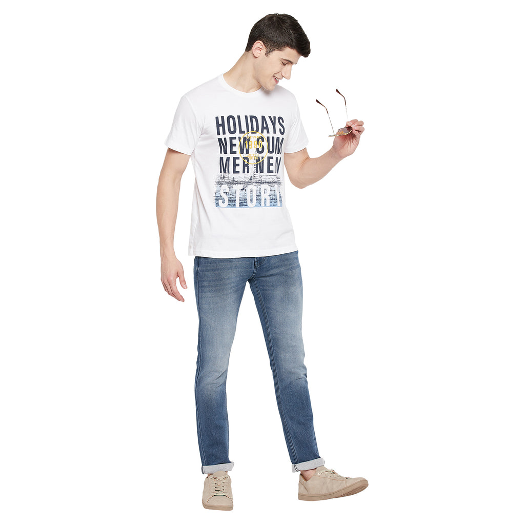 Duke Stardust Men Half Sleeve Cotton T-shirt (LF5287)