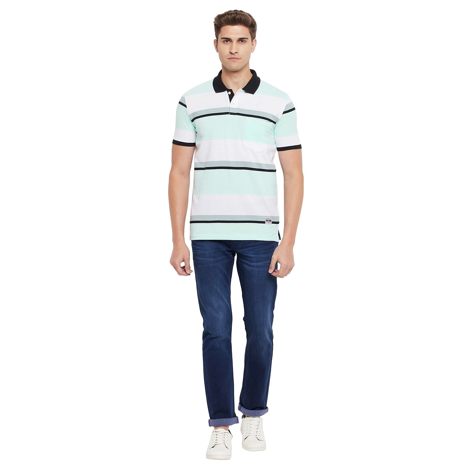 Duke Stardust Men Half Sleeve Cotton T-Shirt (LF5367)