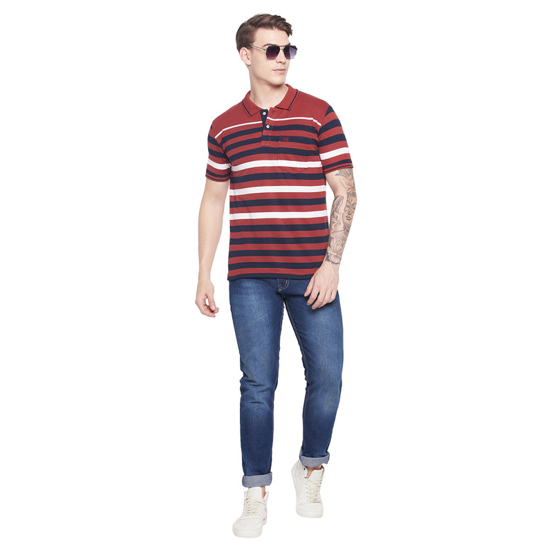 Duke Urban Men Half Sleeve Cotton T-shirt (LF5706)