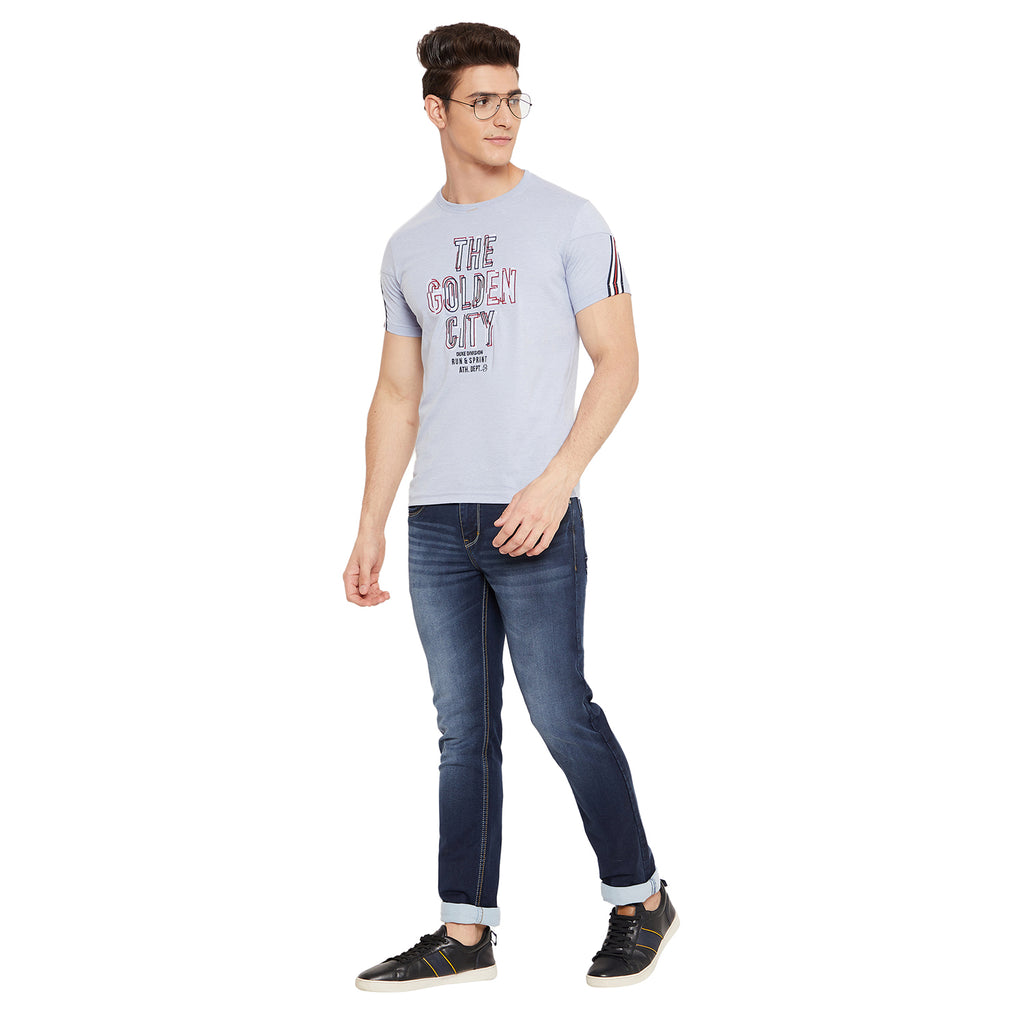Duke Urban Men Half Sleeve Cotton T-shirt (LQ3931)