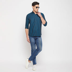Duke Stardust Men Full Sleeve Cotton Shirt (SDO6CKL)
