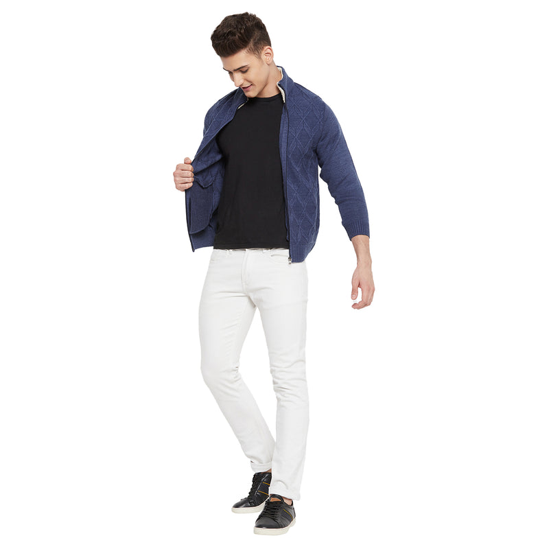 Duke Urban Men Full Sleeve High Neck Sweater (SDS683R)