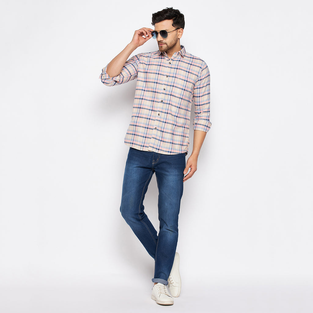 Duke Urban Men Full Sleeve Cotton Shirt (SDO8CKOI)