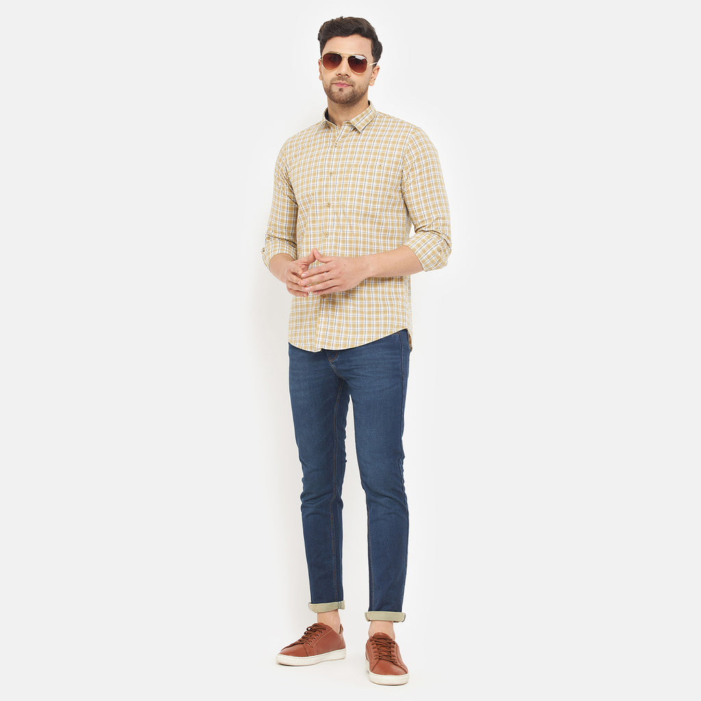 Duke Urban Men Full Sleeve Cotton Shirt (SDO7CKTY)