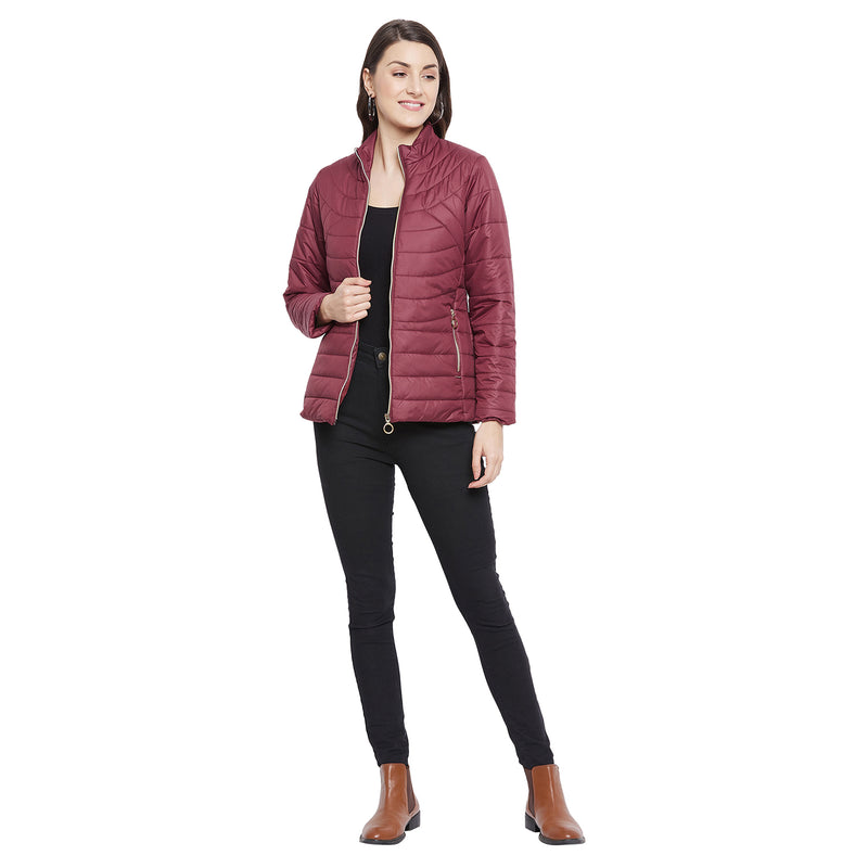 Duke Urban Women Full Sleeve Quilted Jacket (SDZ6740)