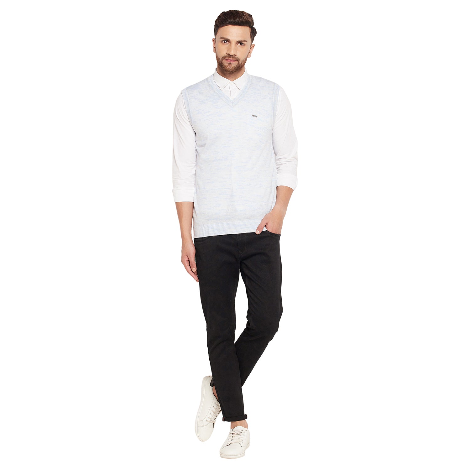 Duke Urban Men Sleeveless V-Neck Sweater (SDS2000)