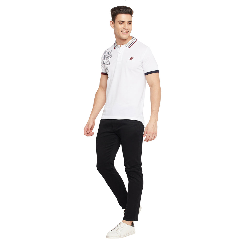 Duke Stardust Men Half Sleeve Cotton T-shirt (LF4709)