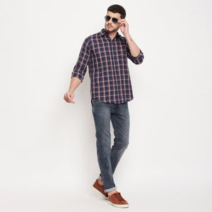 Duke Stardust Men Full Sleeve Cotton Shirt (SDO6CKH)
