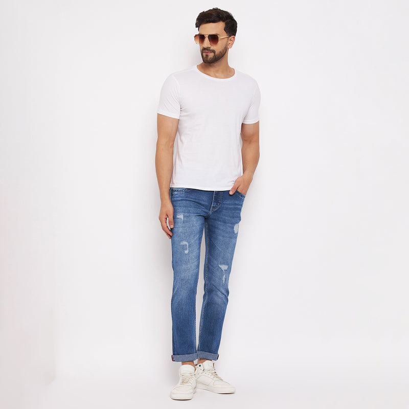 Duke Urban Men Slim Fit Stretchable Jeans (SDD5319)