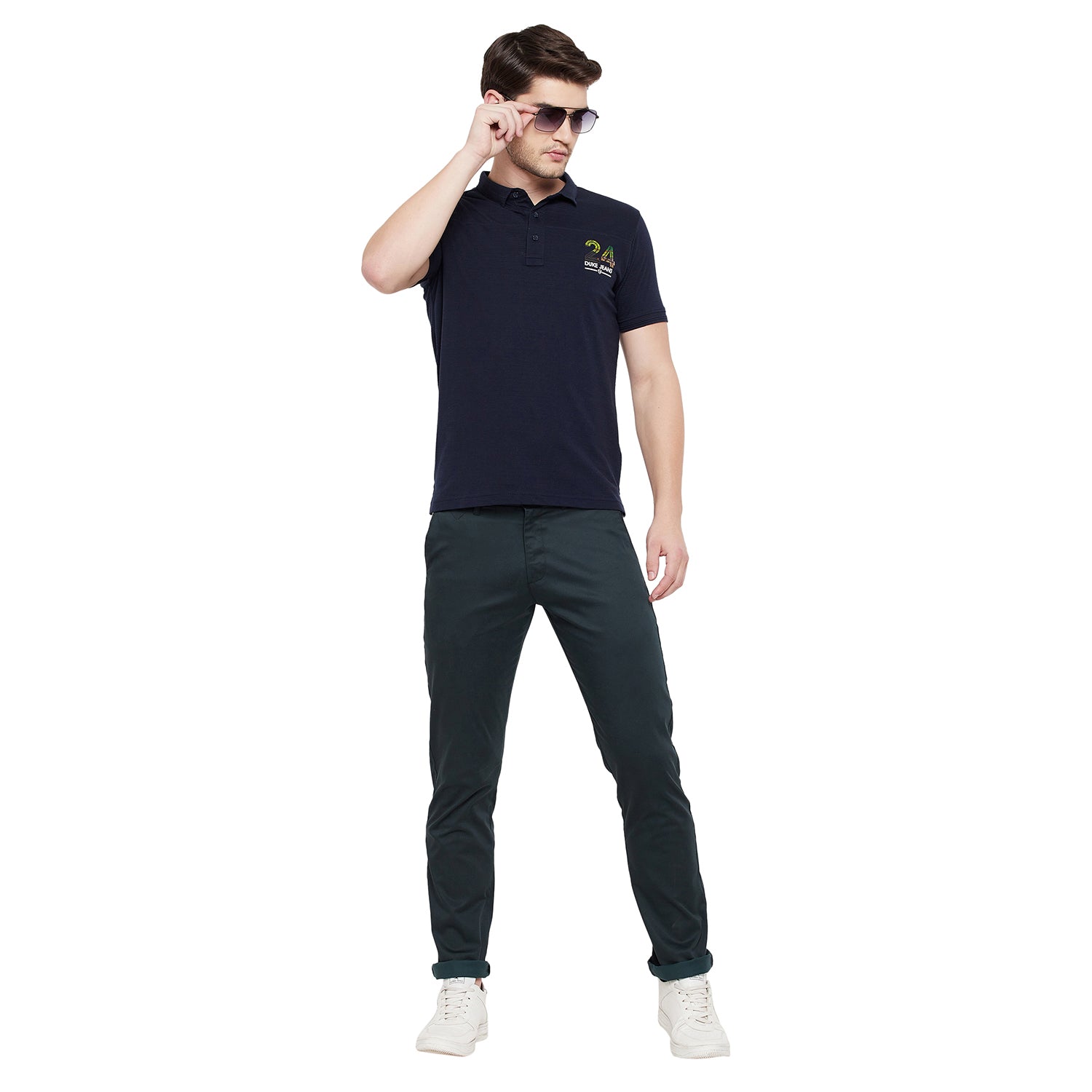 Duke Stardust Men Half Sleeve Cotton T-shirt (LQ4531)