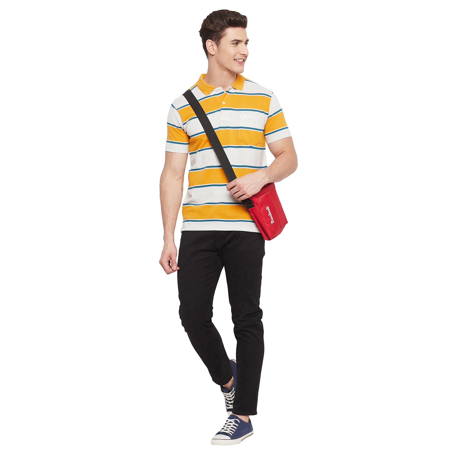 Duke Stardust Men Half Sleeve Cotton T-shirt (MTLF358)