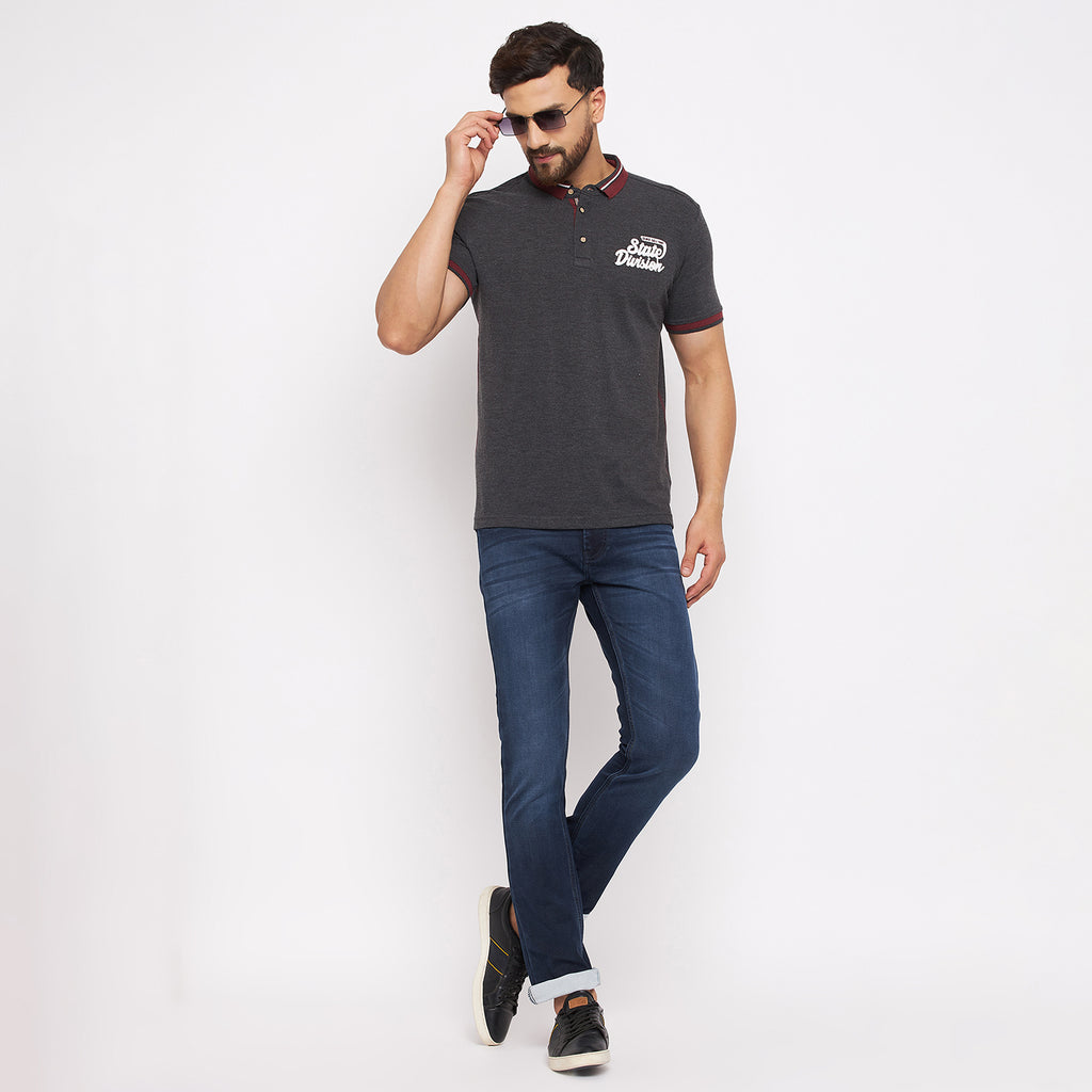 Duke Stardust Men Half Sleeve Cotton T-shirt (LF4822)