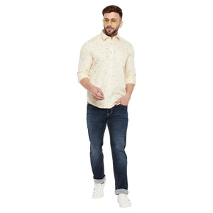 Duke Stardust Men Full Sleeve Cotton Shirt (SDO7PRSG)