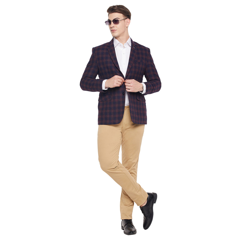 Duke Urban Men Full Sleeve Lapel Neck Coat (SDZ935)