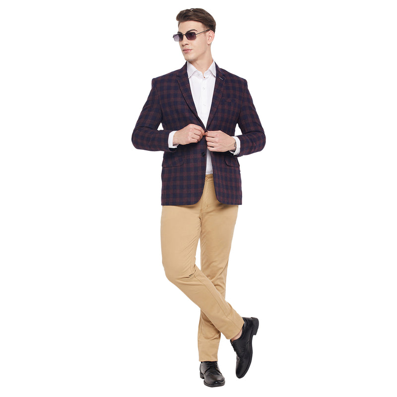 Duke Urban Men Full Sleeve Lapel Neck Coat (SDZ935)