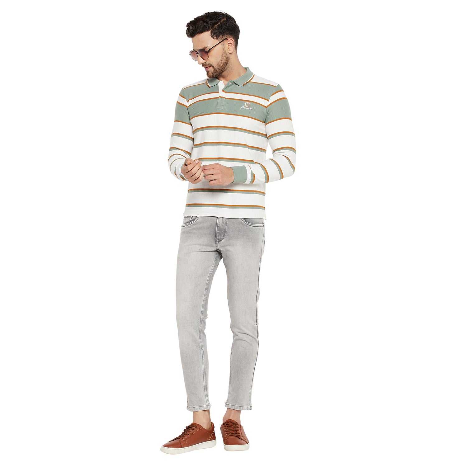Duke Stardust Men Full Sleeve Cotton T-shirt (LF3969)
