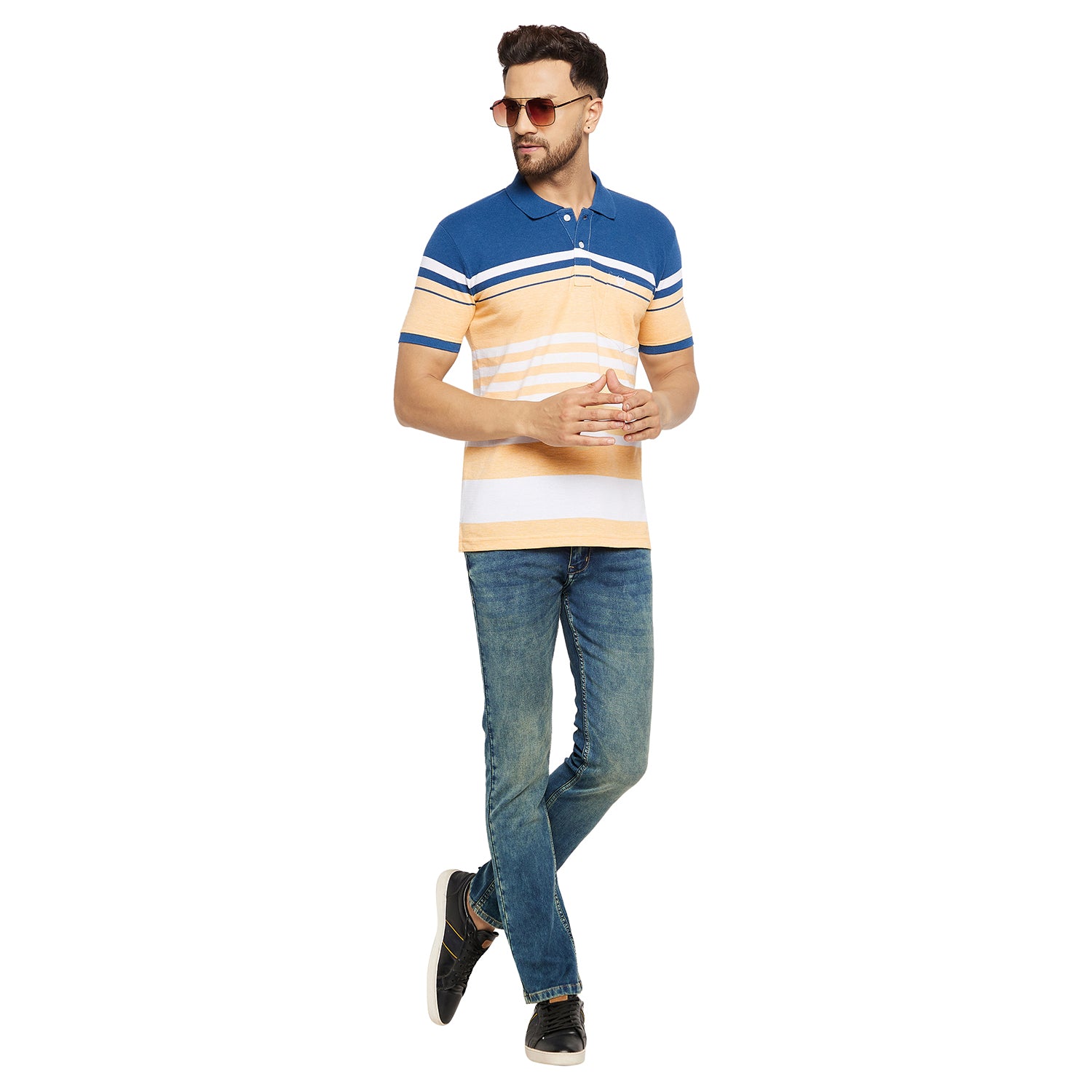 Duke Urban Men Half Sleeve Cotton T-shirt (LF5701)