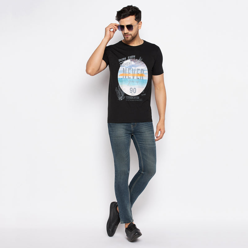 Duke Urban Men Half Sleeve Cotton T-shirt (LF5808)