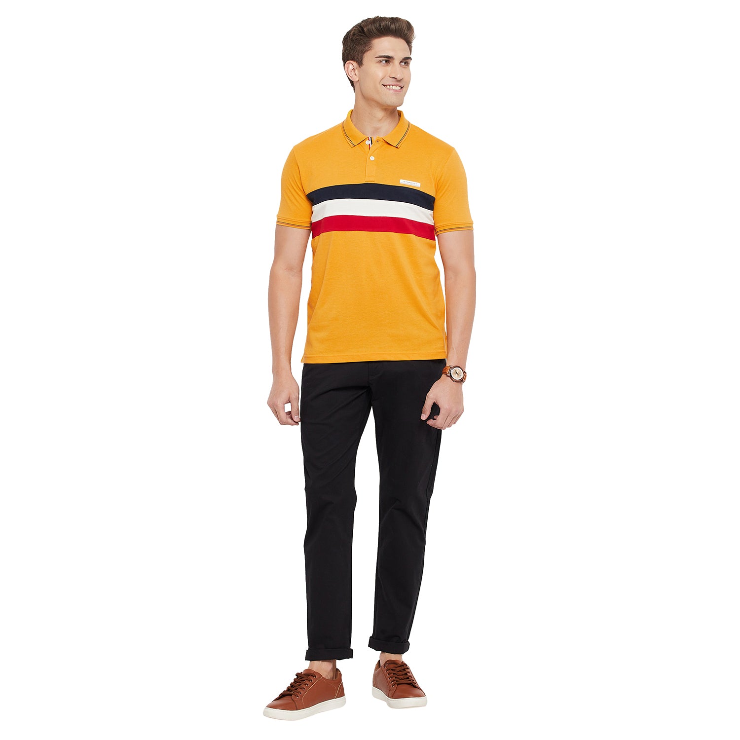 Duke Stardust Men Half Sleeve Cotton T-Shirt (LF5327)