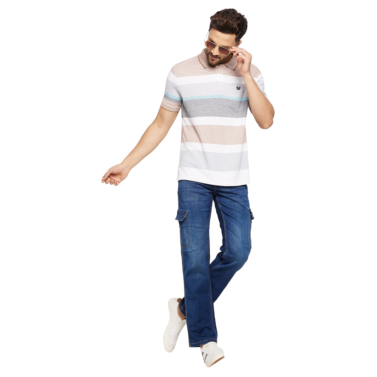 Duke Stardust Men Half Sleeve Cotton T-shirt (LF5441)