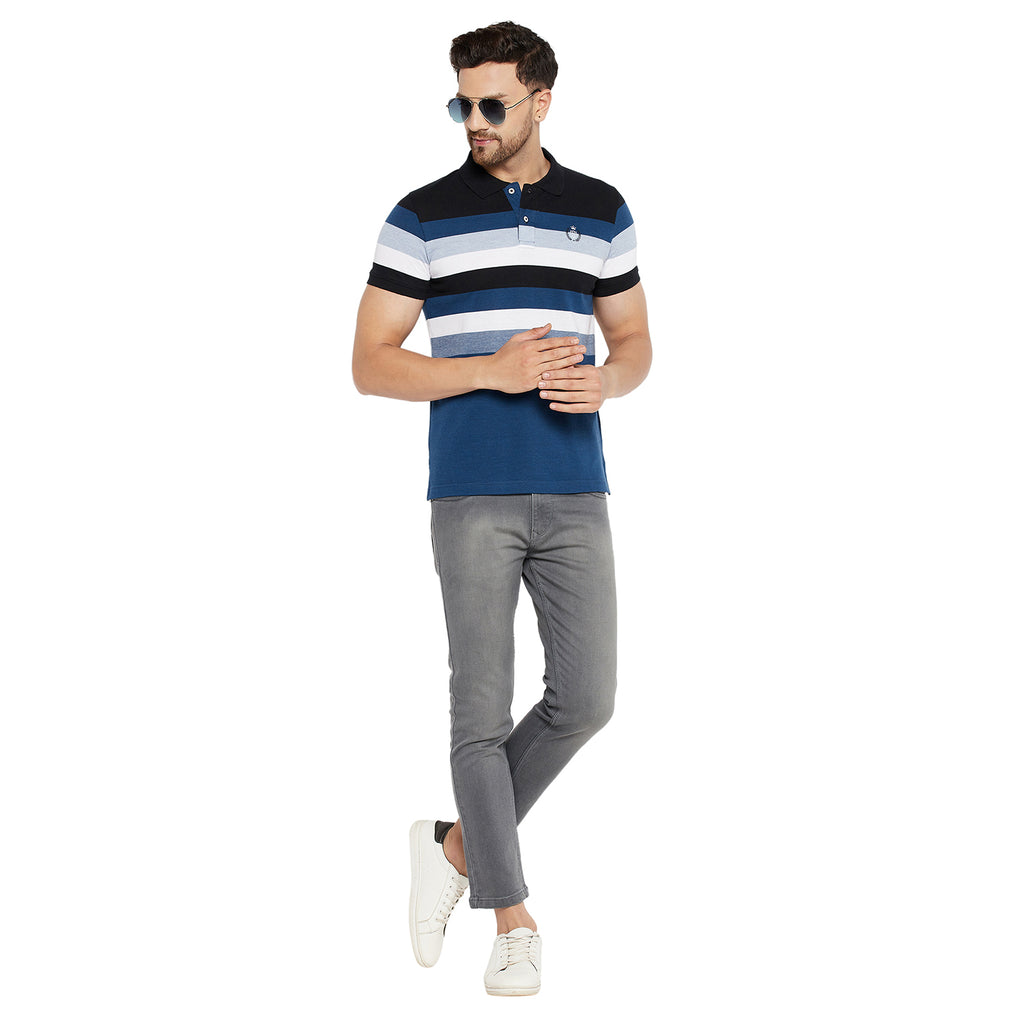 Duke Urban Men Half Sleeve Cotton T-shirt (LF5382)