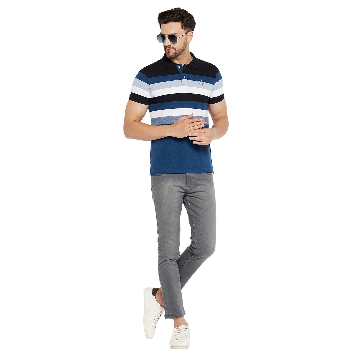 Duke Urban Men Half Sleeve Cotton T-shirt (LF5382)