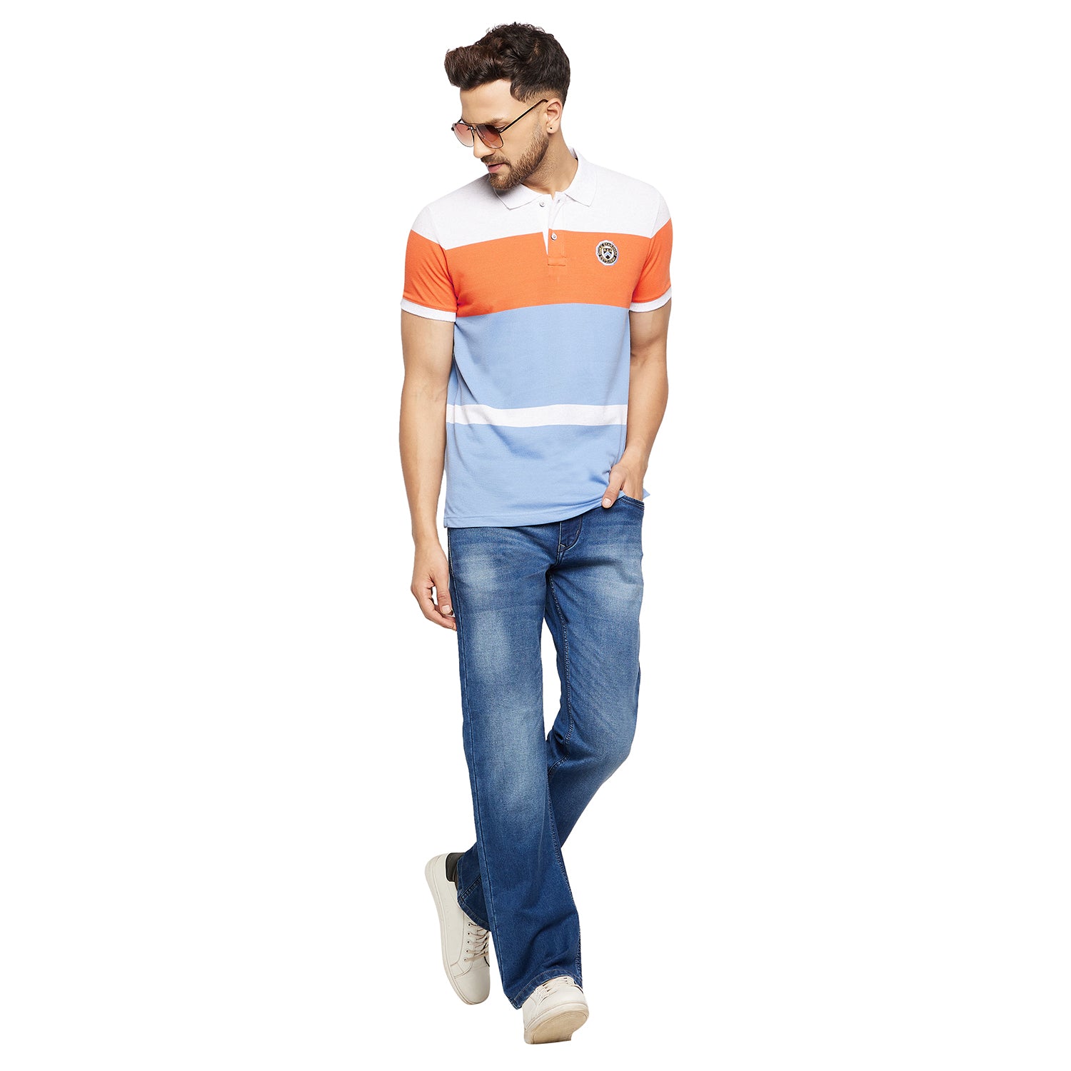 Duke Urban Men Half Sleeve Cotton T-shirt (LF5429)
