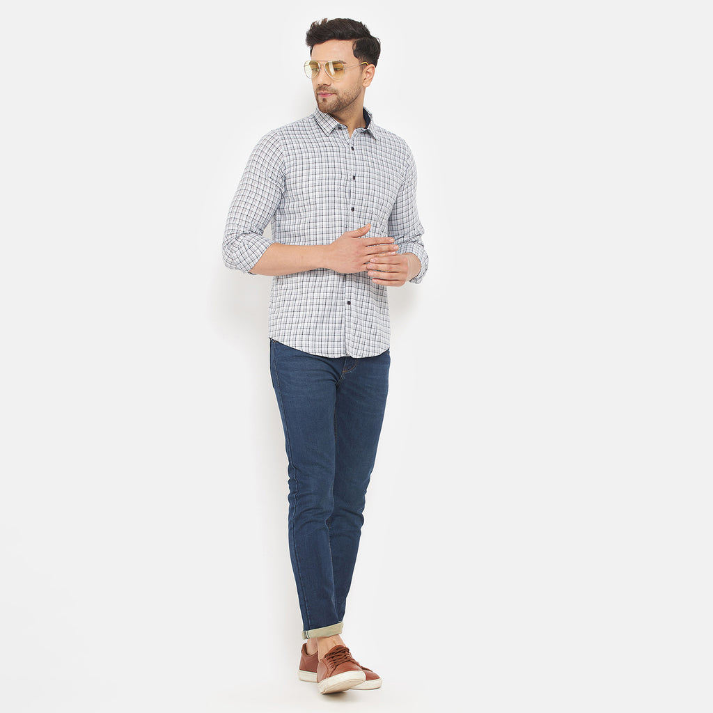 Duke Urban Men Full Sleeve Cotton Shirt (SDO7CKMB)