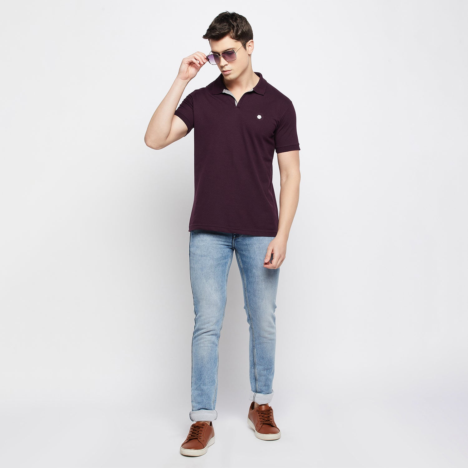 Duke Stardust Men Half Sleeve Cotton T-shirt (4700F)