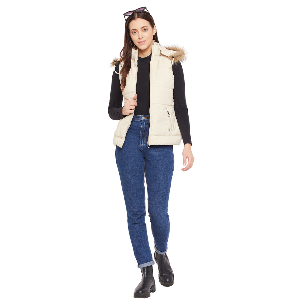 Duke Urban Women Sleeveless Jacket (SDZ6720)